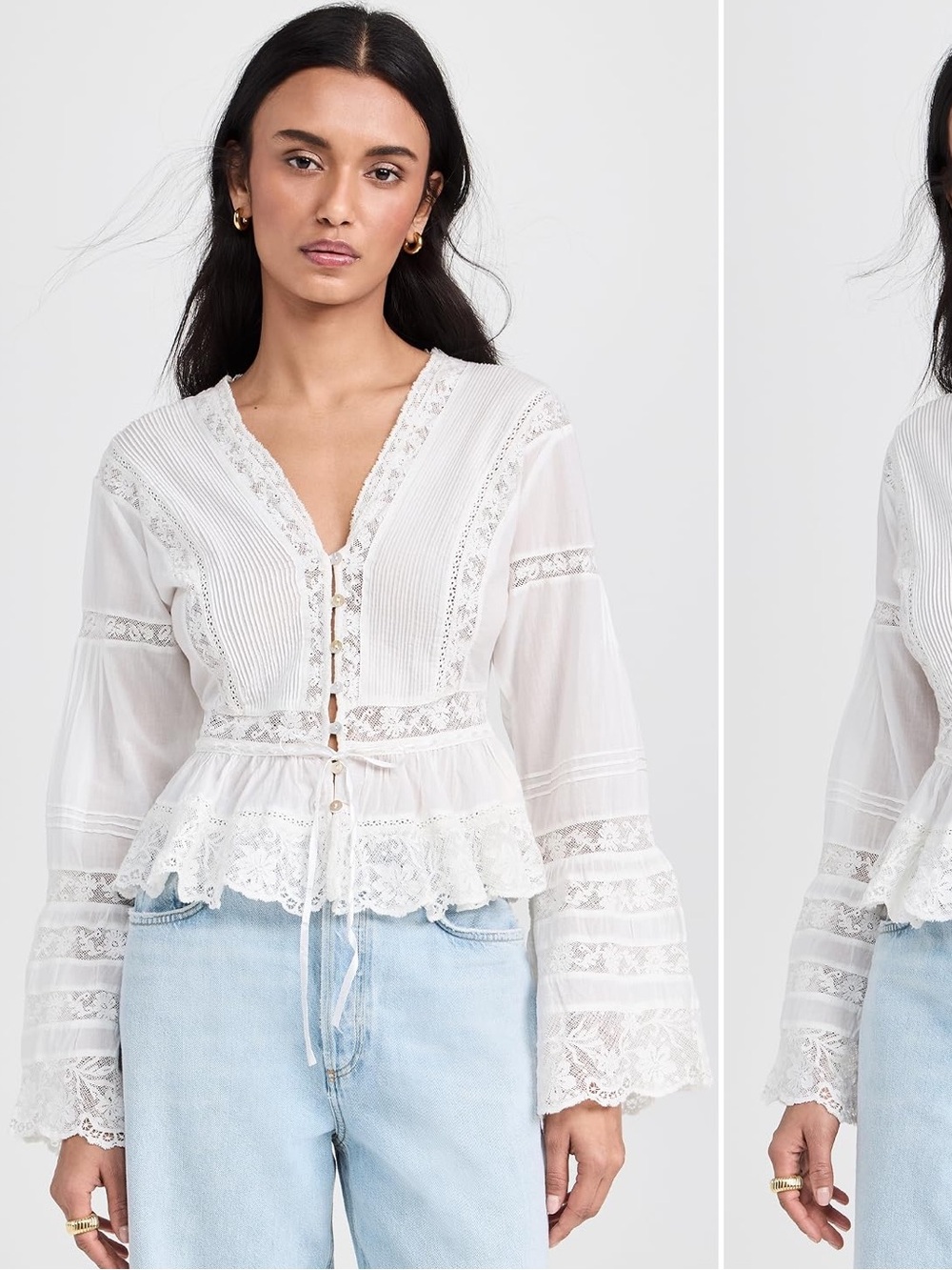 NWT! LoveShackFancy Mindy Top